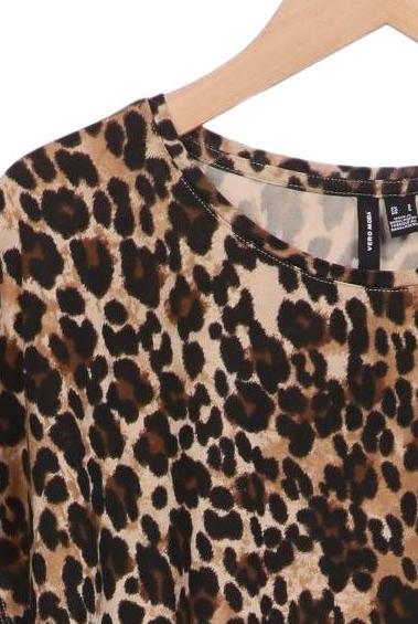 Vero Moda Women's T-Shirt Brown Size S 4