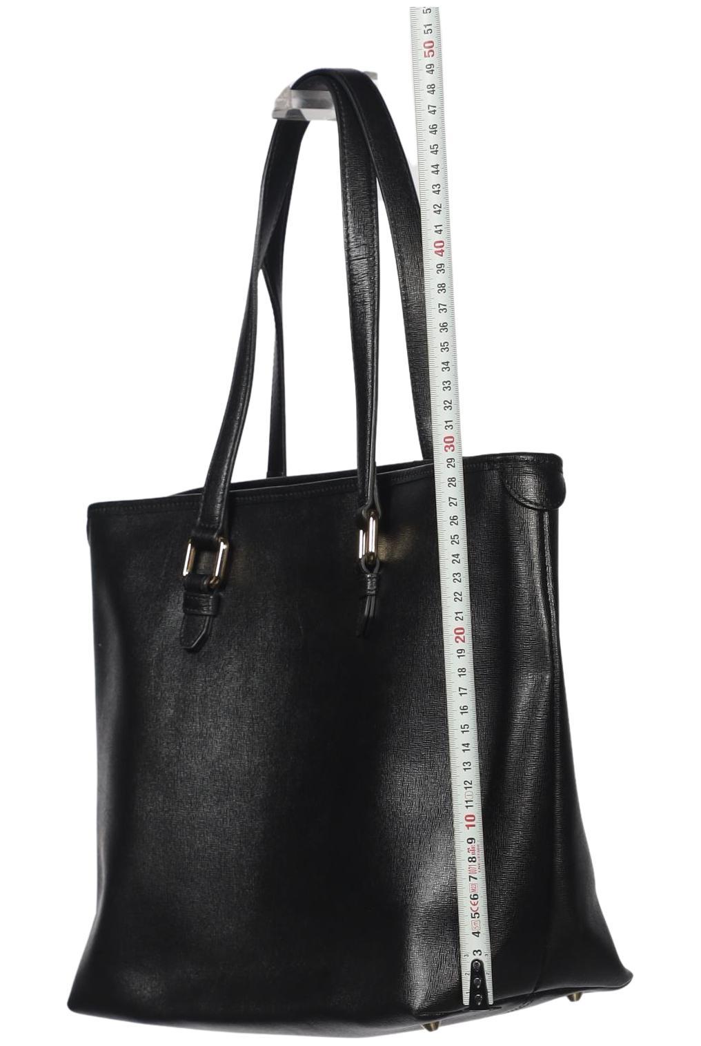 Versace Collection Large Leather Handbag Black 3