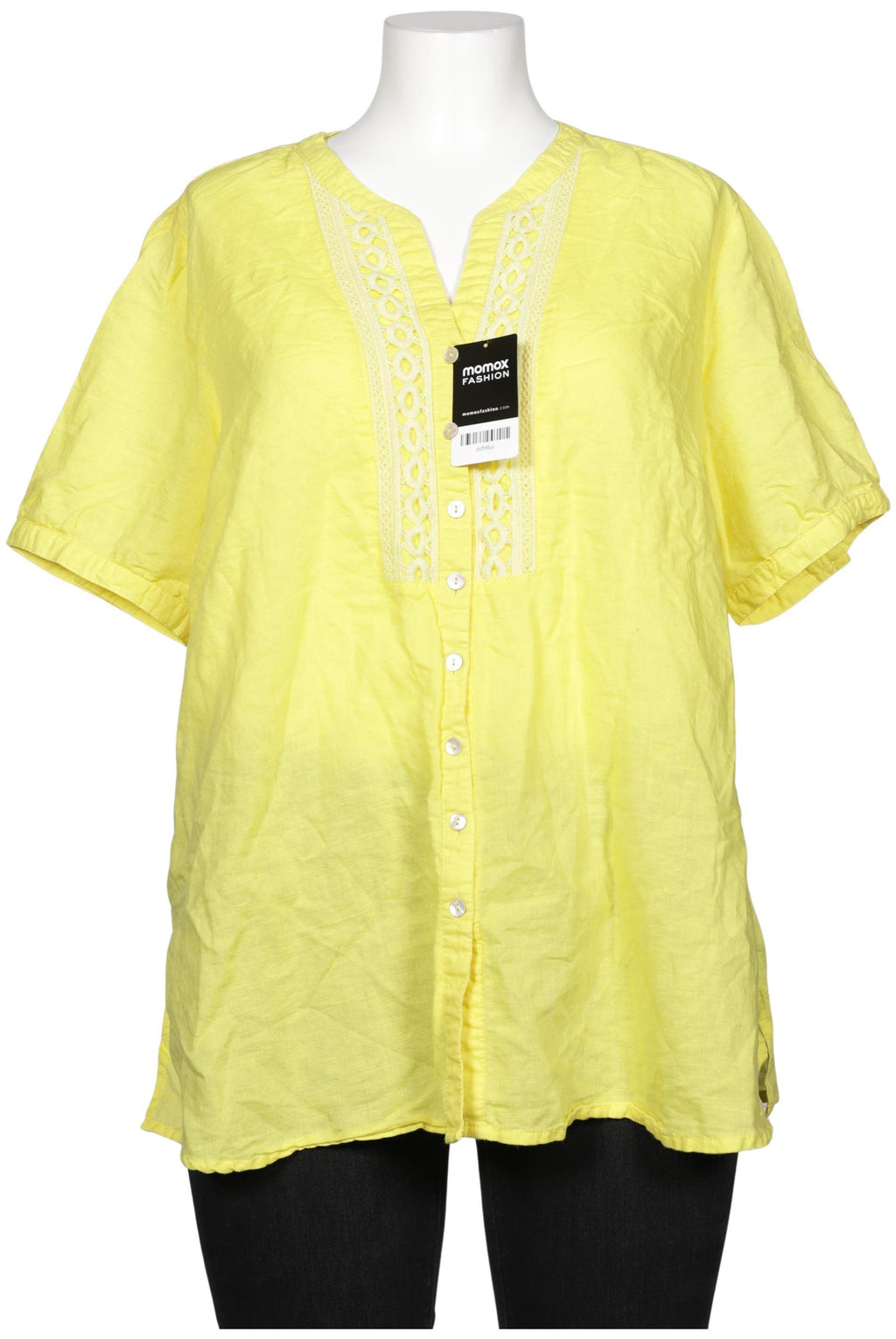 Via Appia Due Chemise Femme, Jaune, 3XL 2