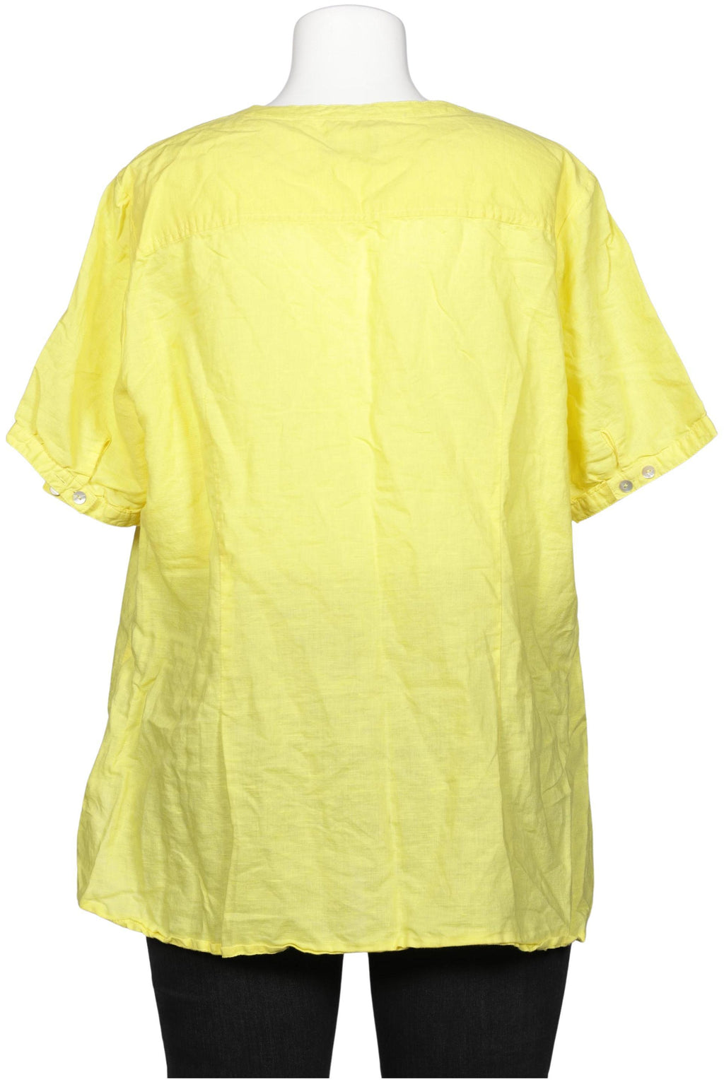 Via Appia Due Chemise Femme, Jaune, 3XL 3