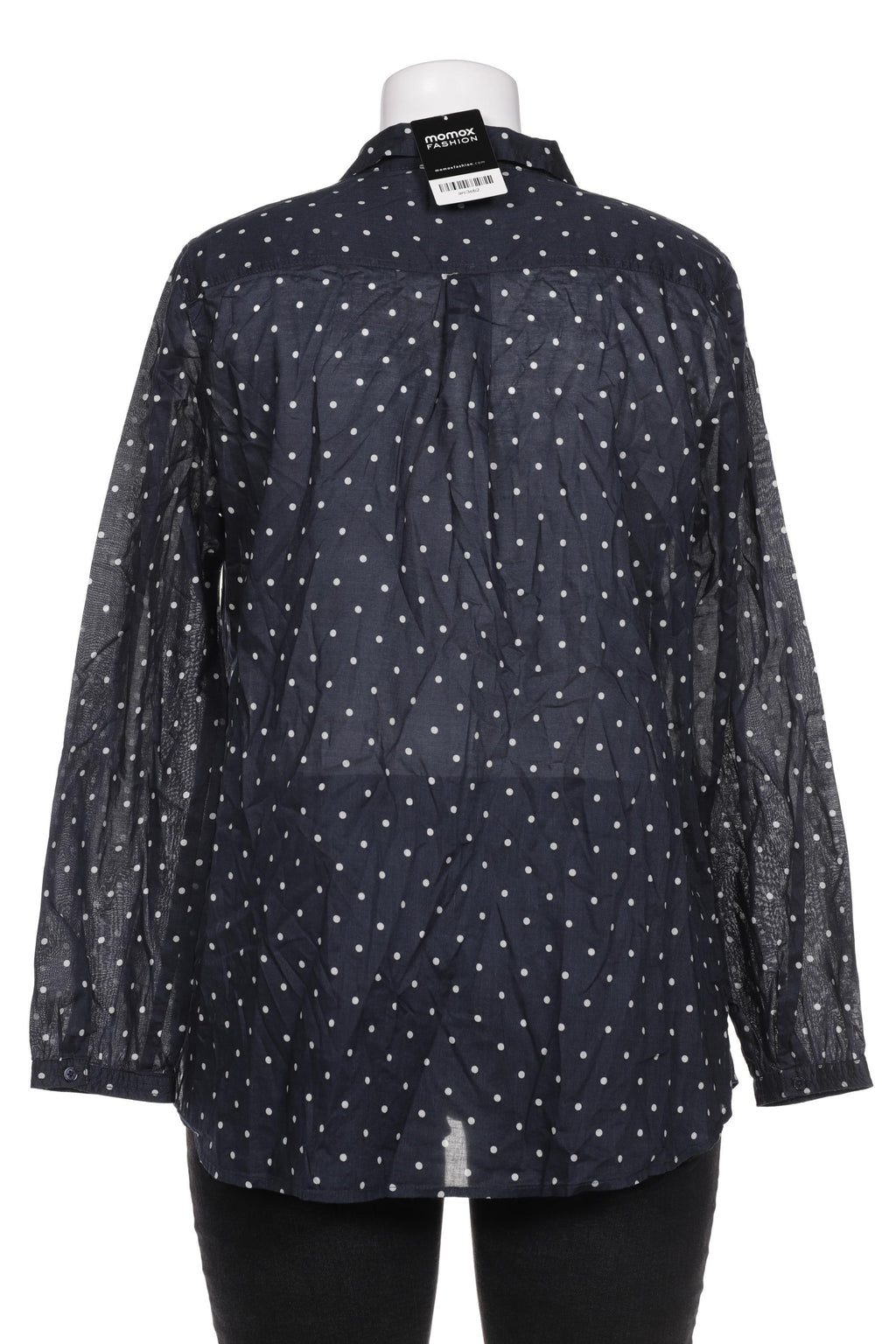 Via Appia Due Damen Bluse, Marineblau, EU 42, Baumwolle 5