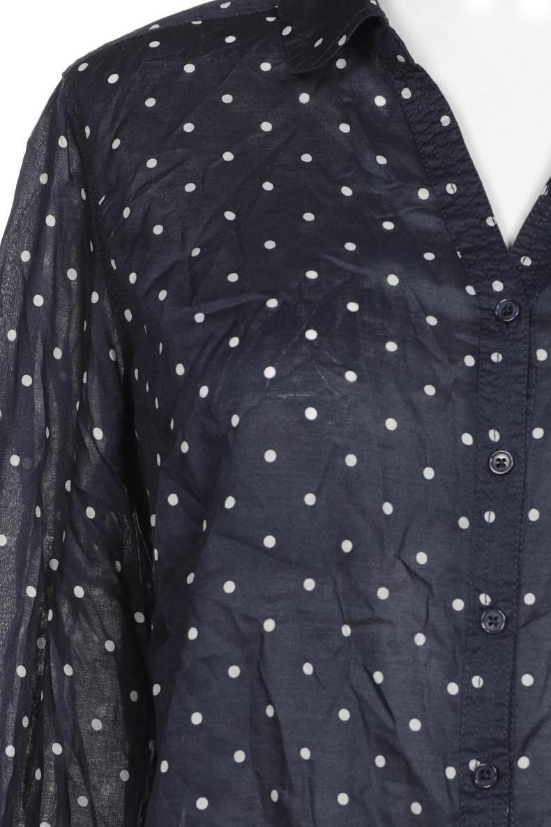Via Appia Due Damen Bluse, Marineblau, EU 42, Baumwolle 6