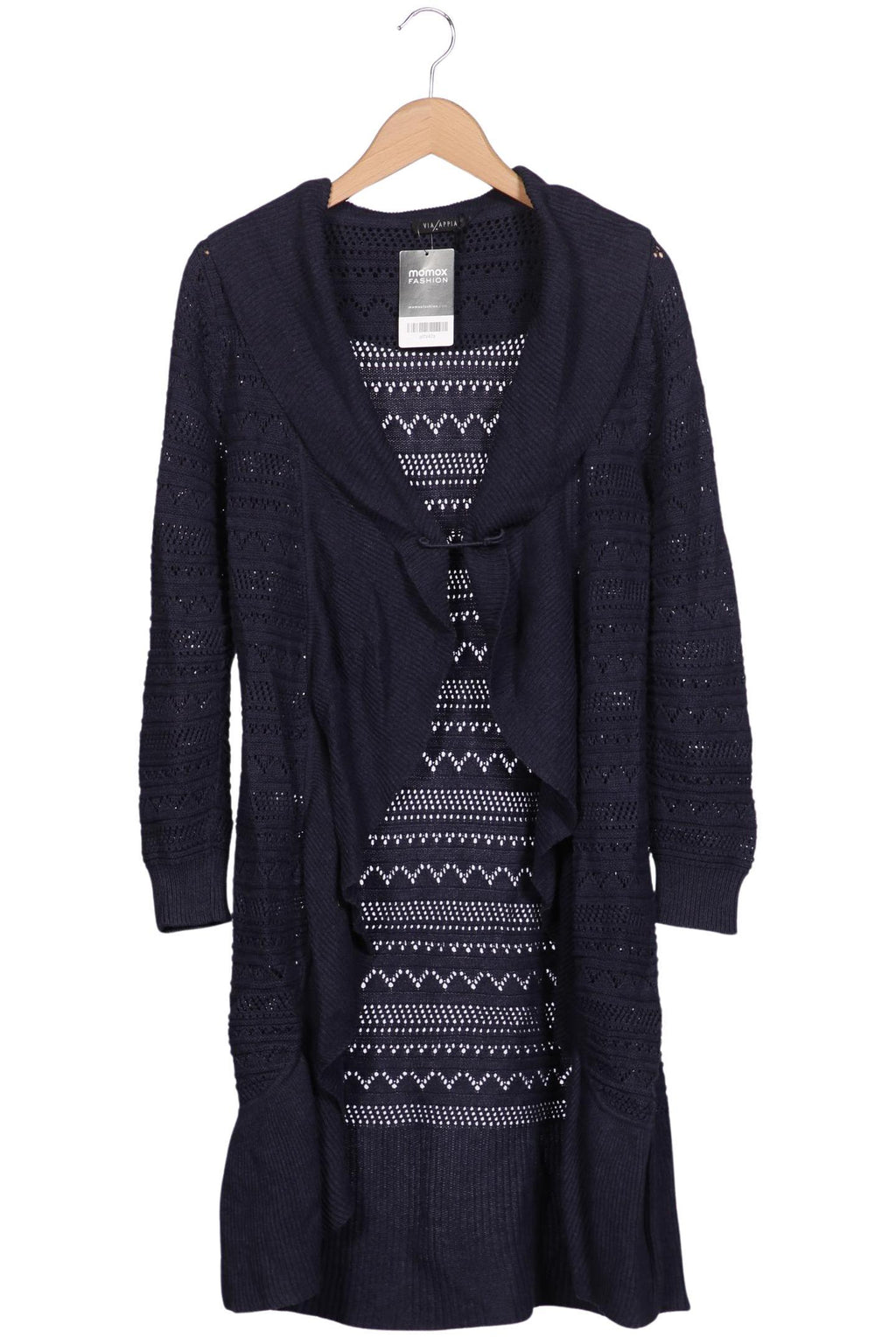 Via Appia Due Knit Cardigan Navy EU 38 Cotton 10