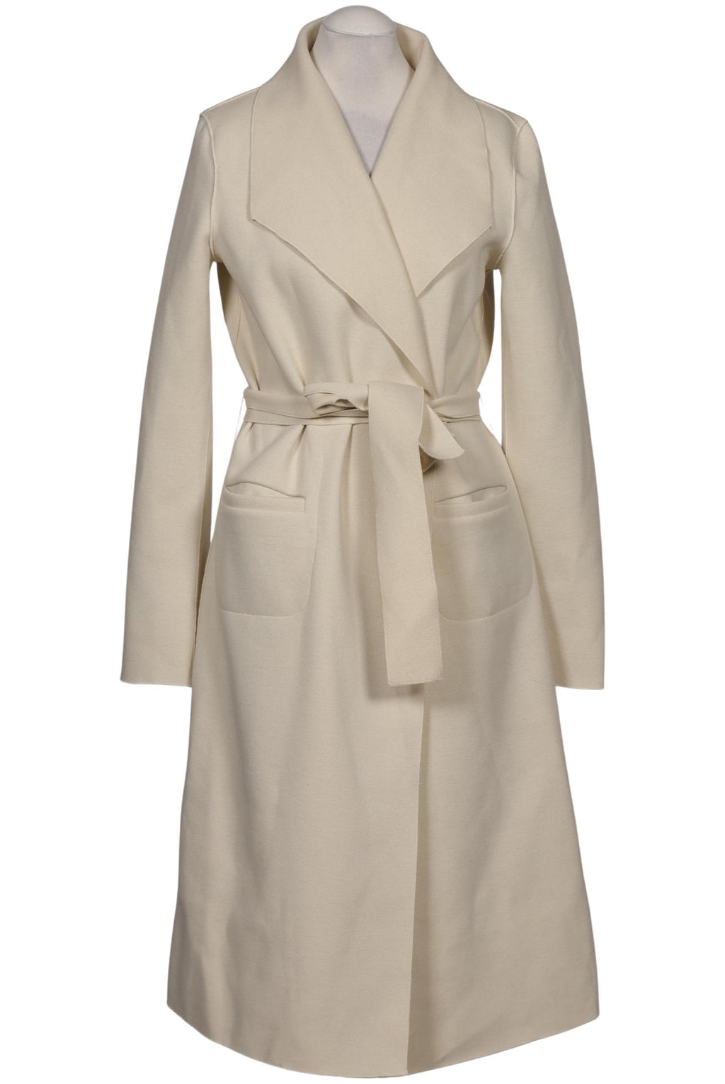 Vila Women Coat Cream White Size S 2