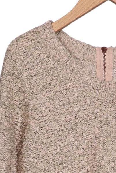 Vila Damen Pullover Beige S 5