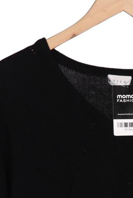 Vila Women's Pullover Black Size S Cotton 4