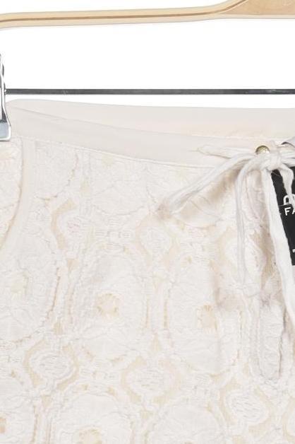 Vila Women's Shorts Cream White M 6