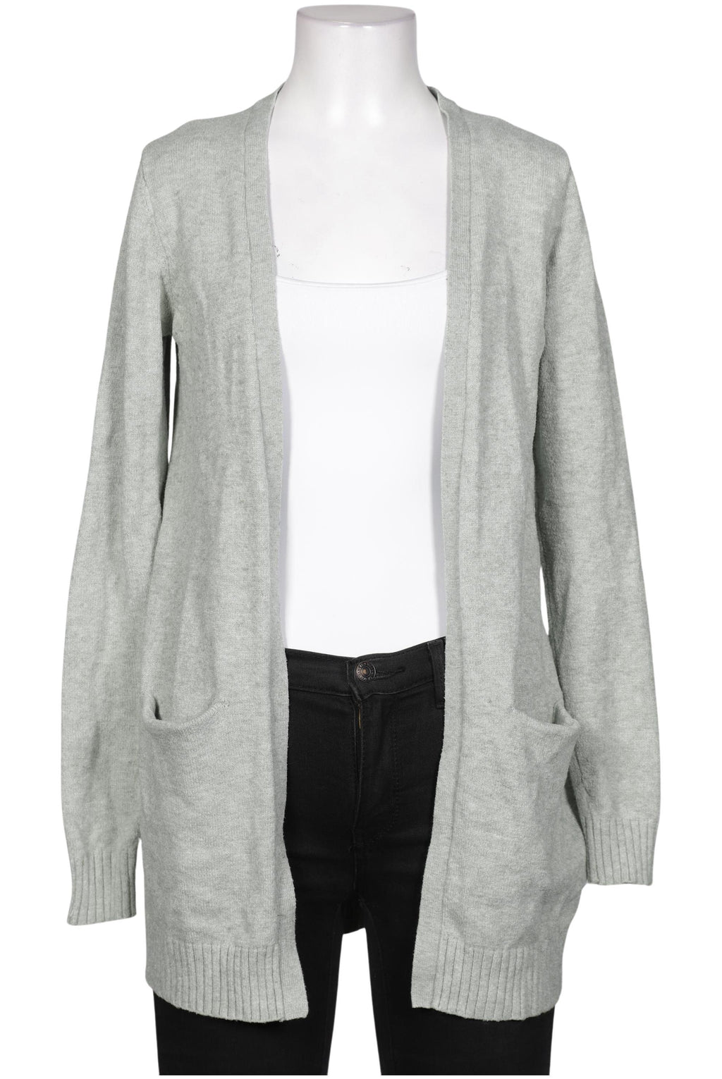 Vila Damen Strickjacke, Grau, Gr. XS 5
