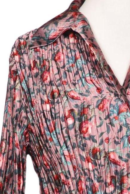 Vince. Damen Bluse, Mehrfarbig, Gr. M, Synthetik 4