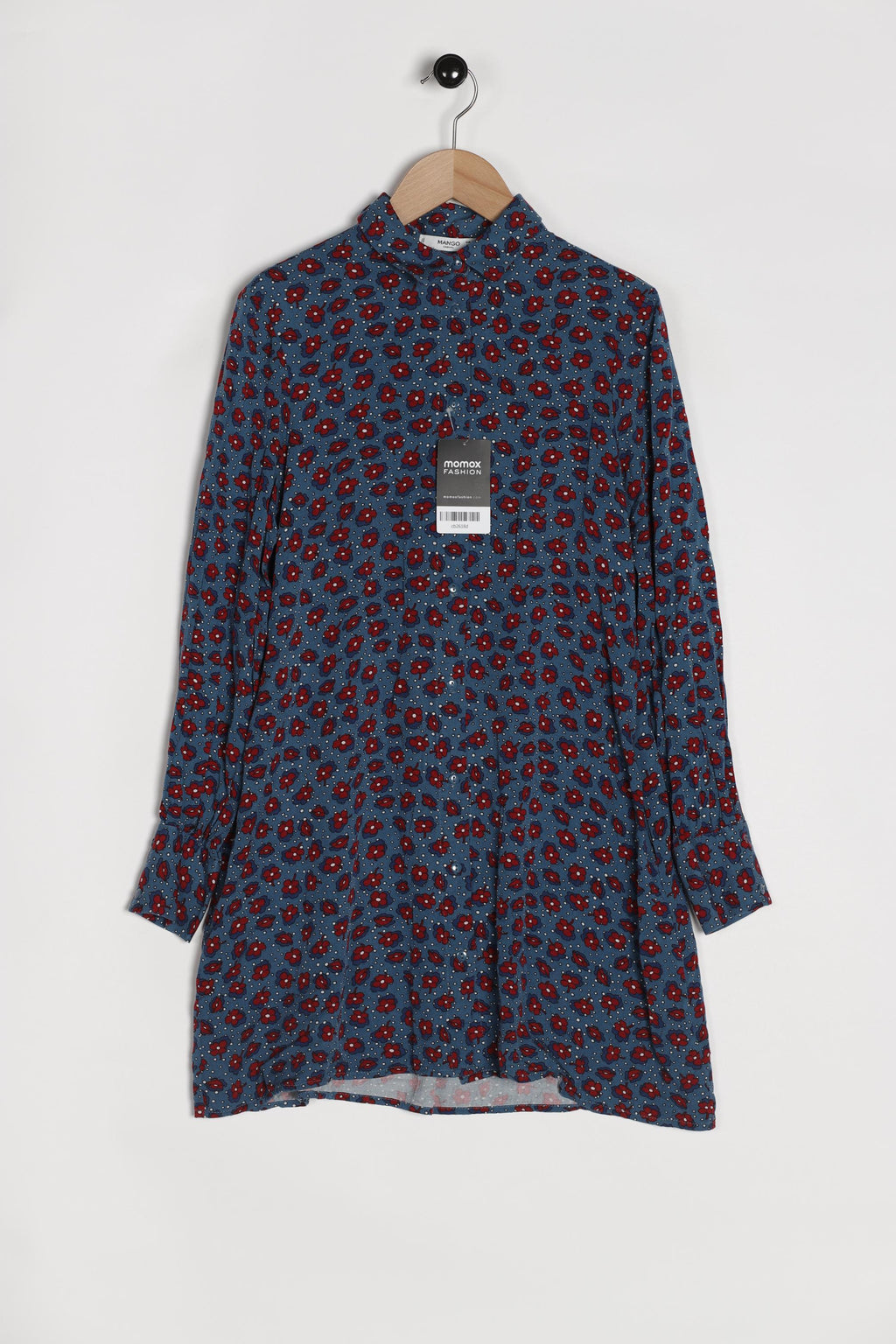 Violeta by Mango Dress Blue Size XS 4