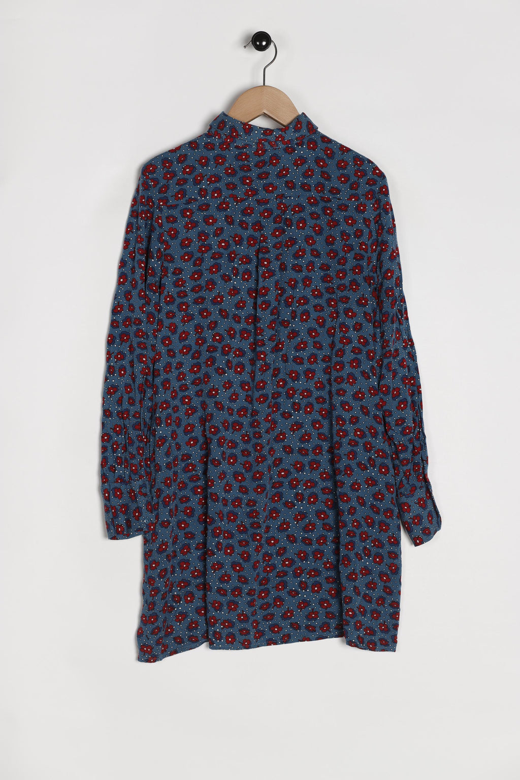 Violeta by Mango Dress Blue Size XS 5