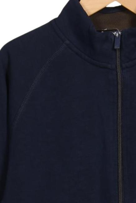 Volcano Men Sweater Navy Blue M Cotton 4