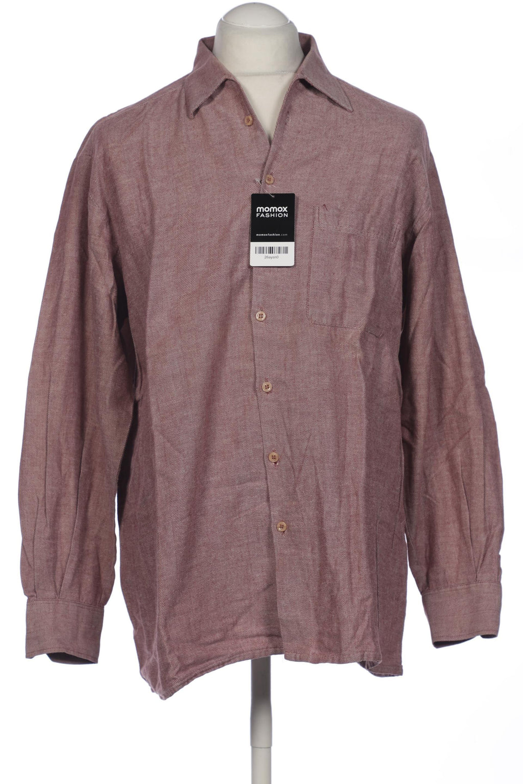 Walbusch Men's Shirt Bordeaux 40 10