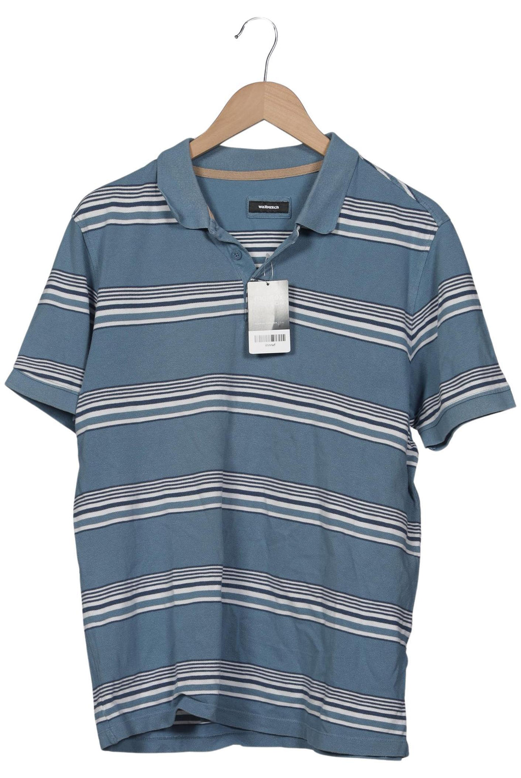 Walbusch Polo Shirt Blue EU 52 2