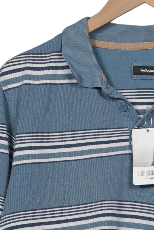 Walbusch Polo Shirt Blue EU 52 3