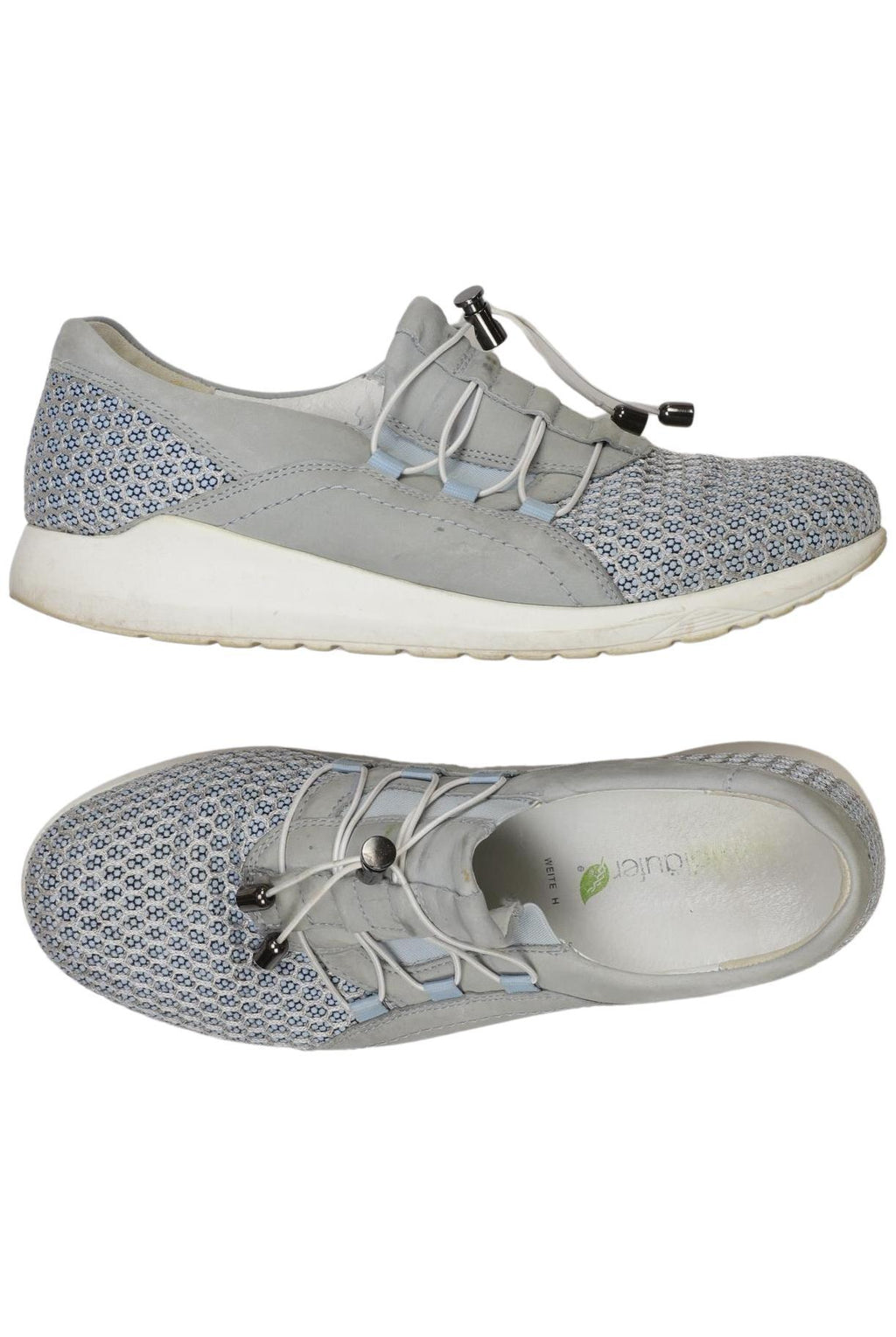 Waldläufer Women's Leather Half-Shoe Gray EU 38 5