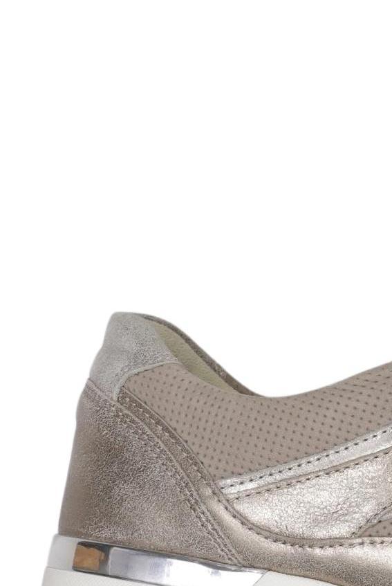 Waldläufer Women's Sneaker Silver EU 37.5 Leather 4