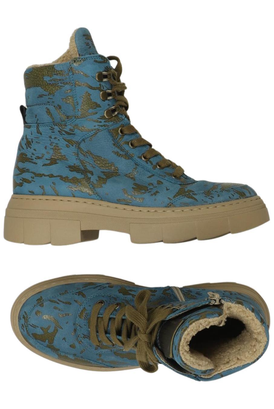 Waldläufer Women's Ankle Boot Blue EU 38 2