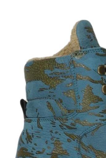 Waldläufer Women's Ankle Boot Blue EU 38 3