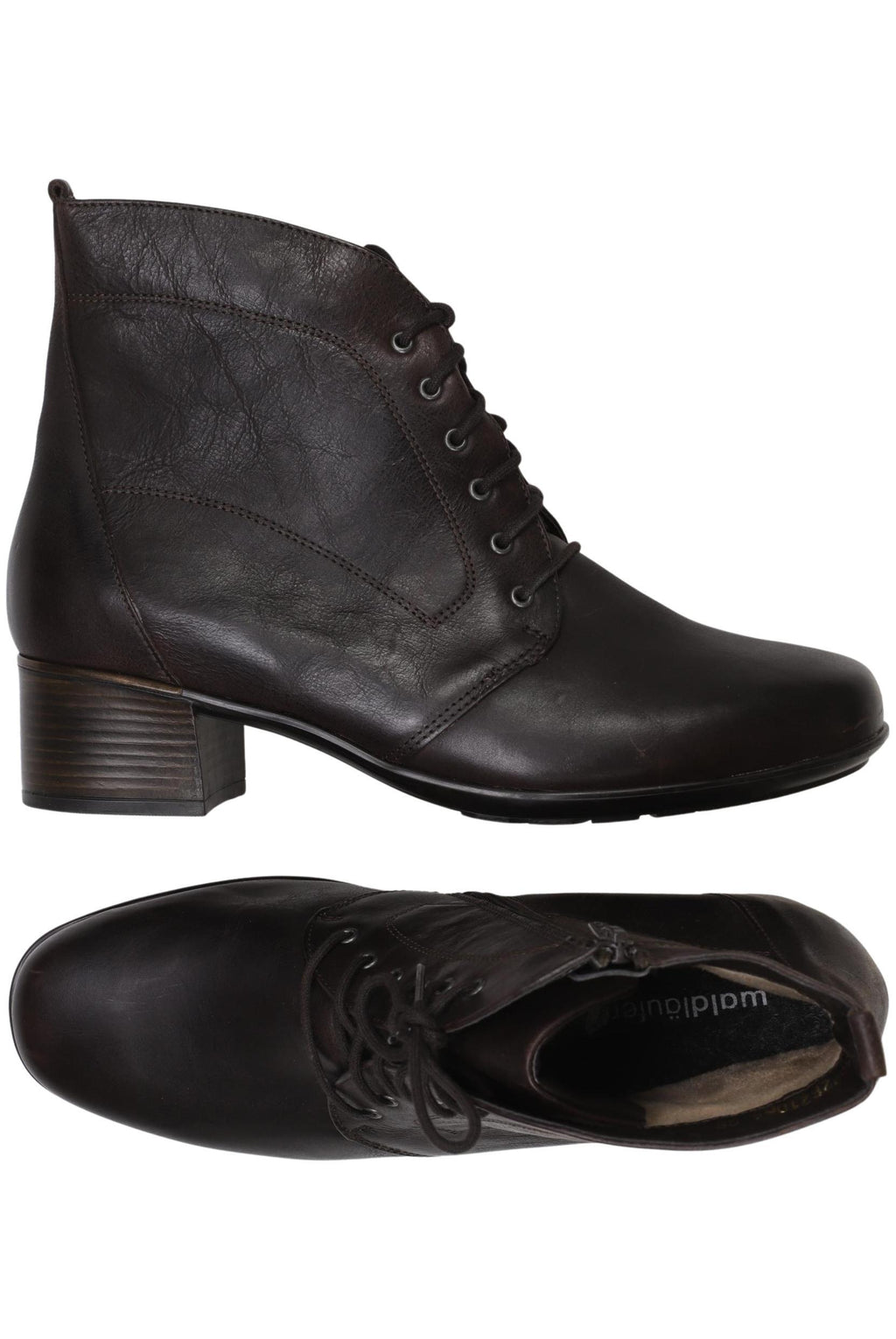 Waldläufer Women's Ankle Boot Brown EU 40 Leather 3