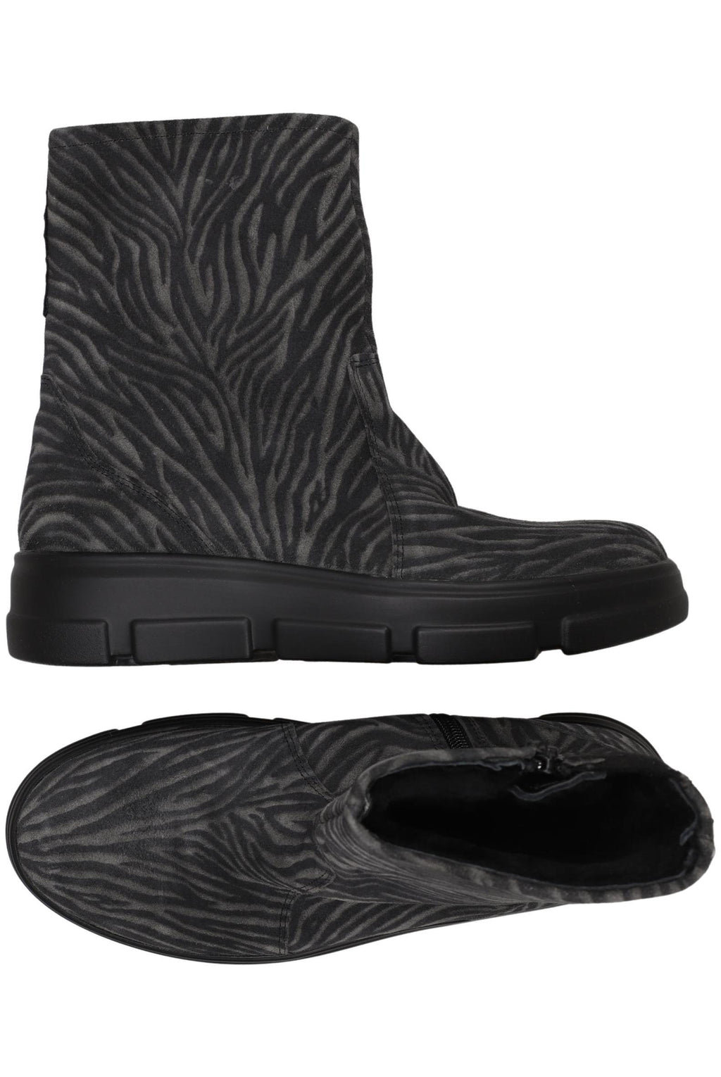 Waldläufer Damen Stiefelette Grau EU 34 3