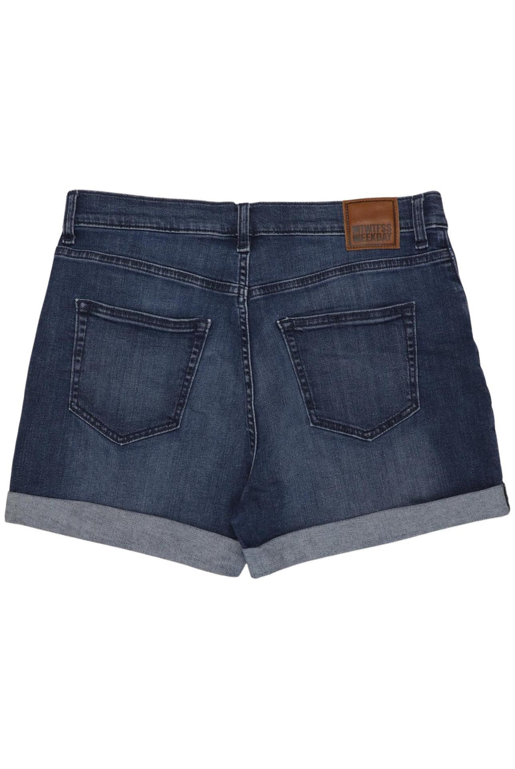 Weekday Women's Shorts Navy Blue Size M 3