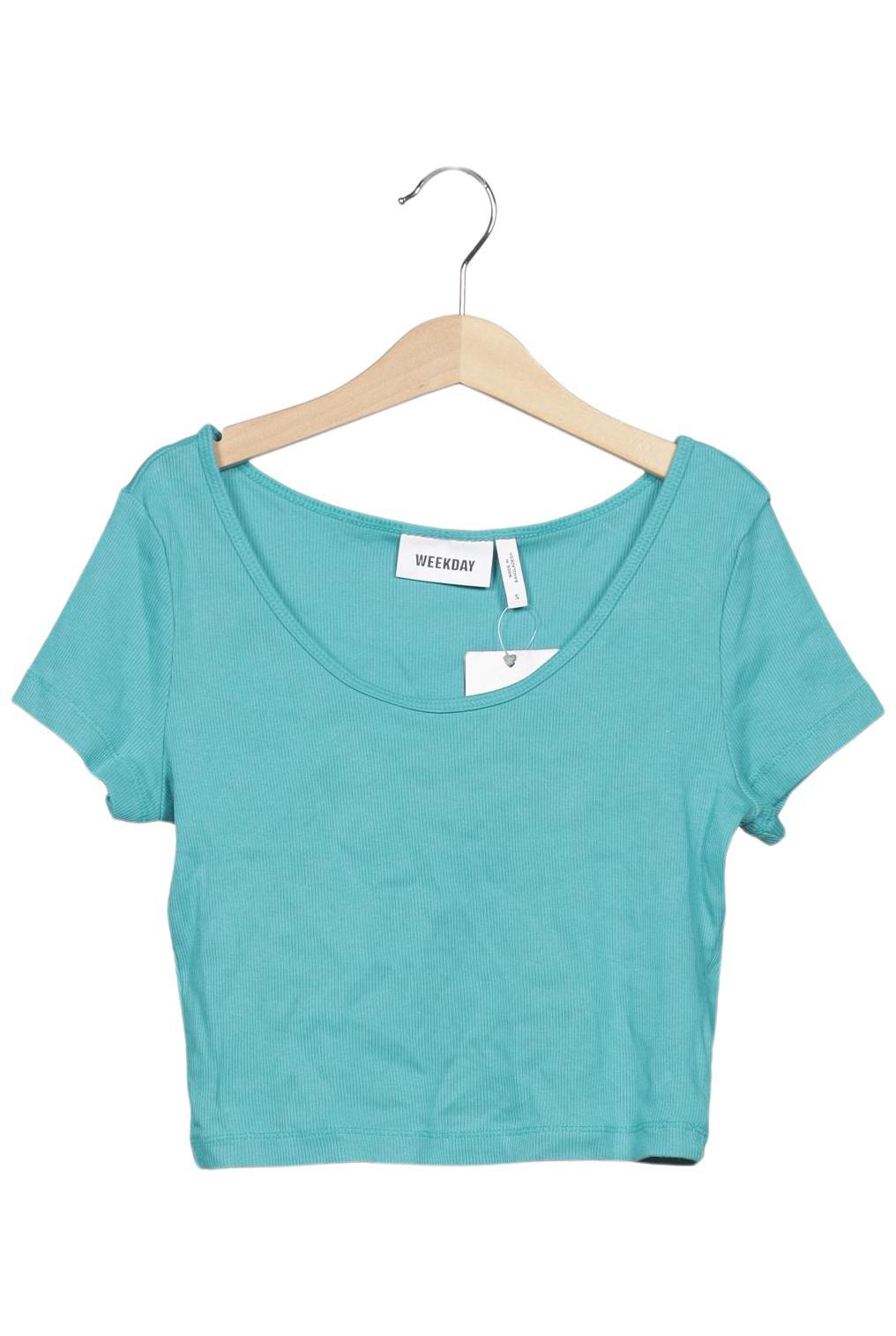 Weekday T-Shirt Turquoise S 2