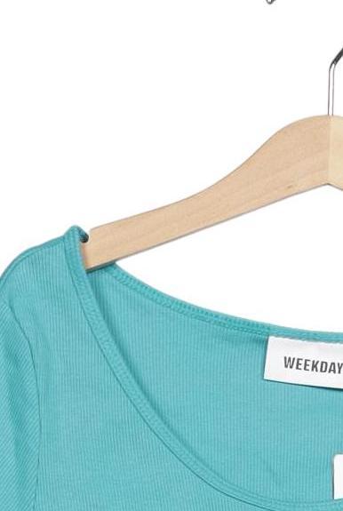 Weekday T-Shirt Turquoise S 3