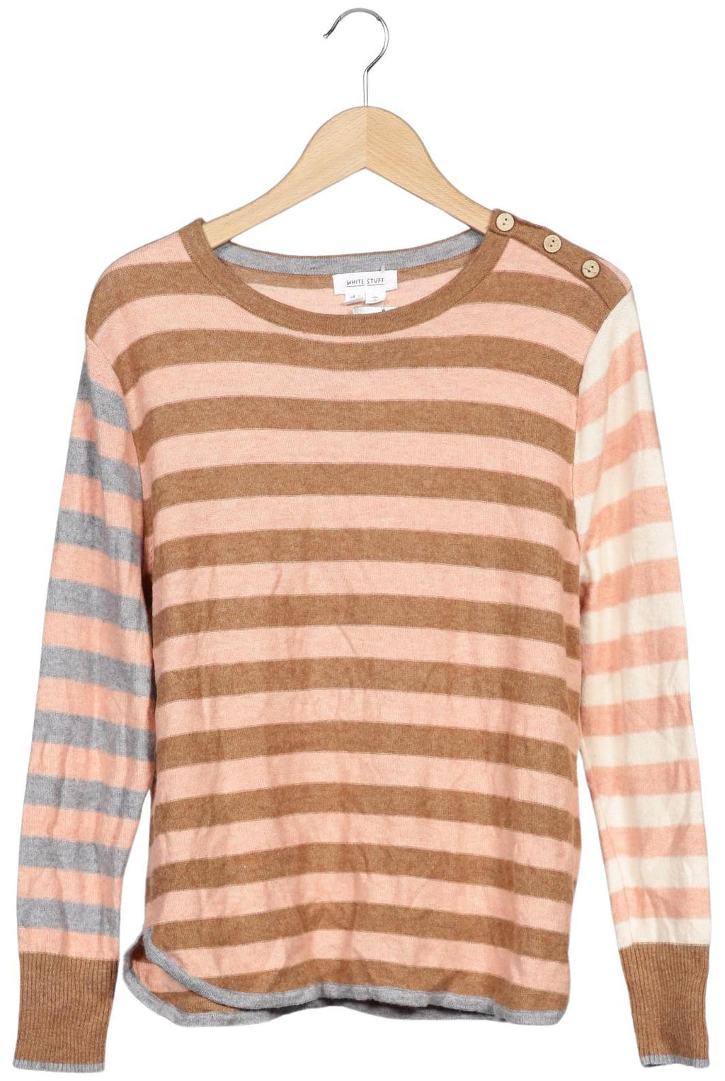 White Stuff Women's Sweater Multicolor Size 44 3