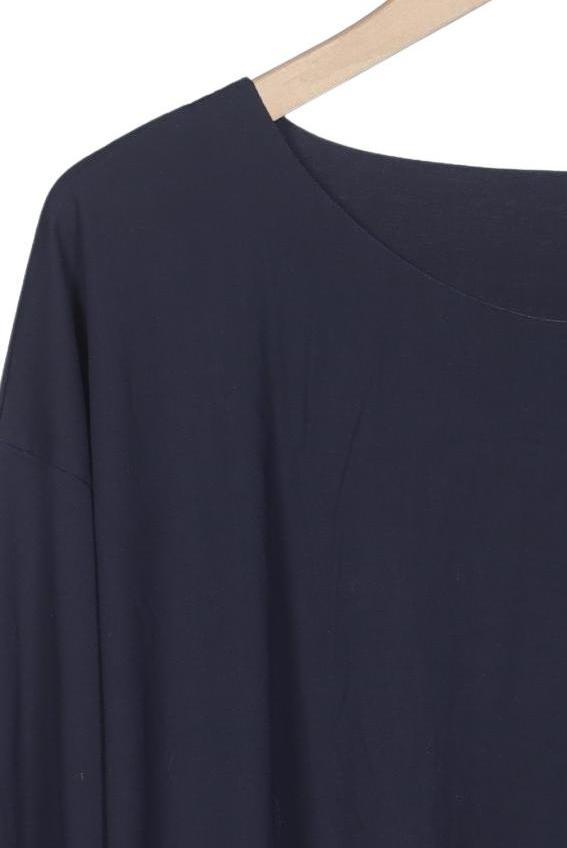 Wolford Women Long Sleeve Shirt Navy Blue M 3