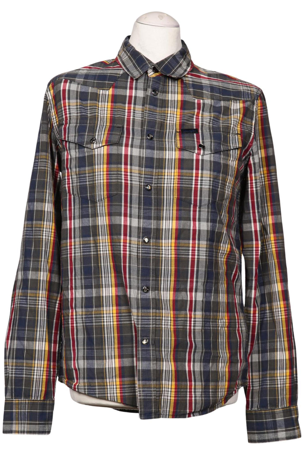 Wrangler Men Shirt Green M Cotton 2