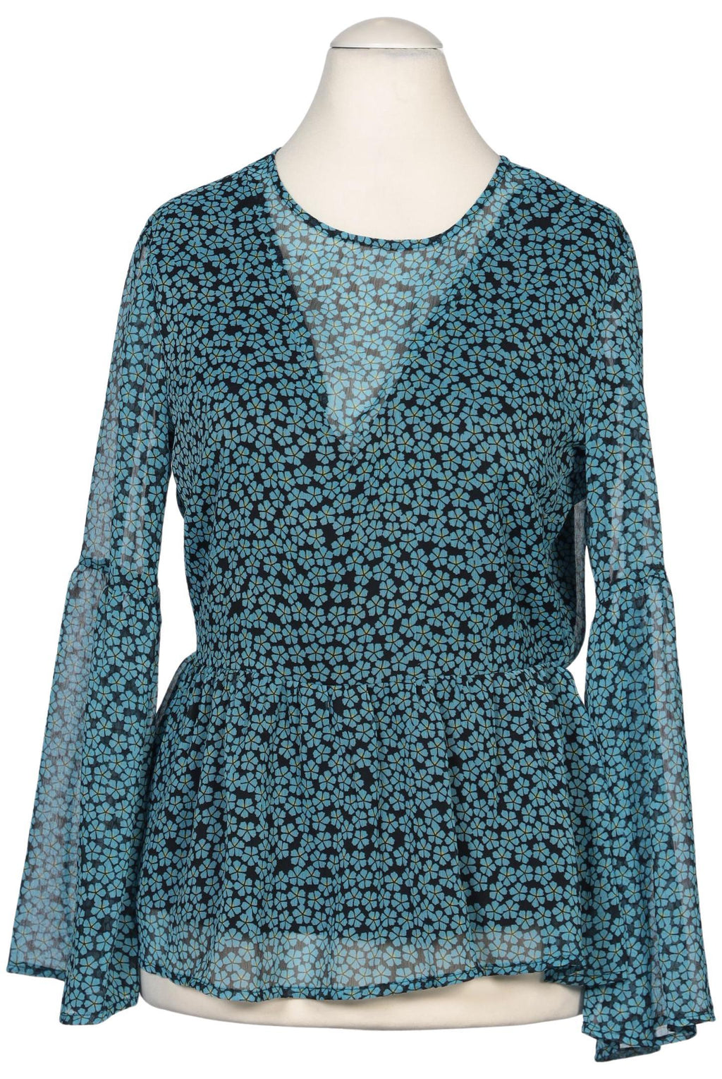 YAS Women's Blouse Turquoise M Synthetic 4
