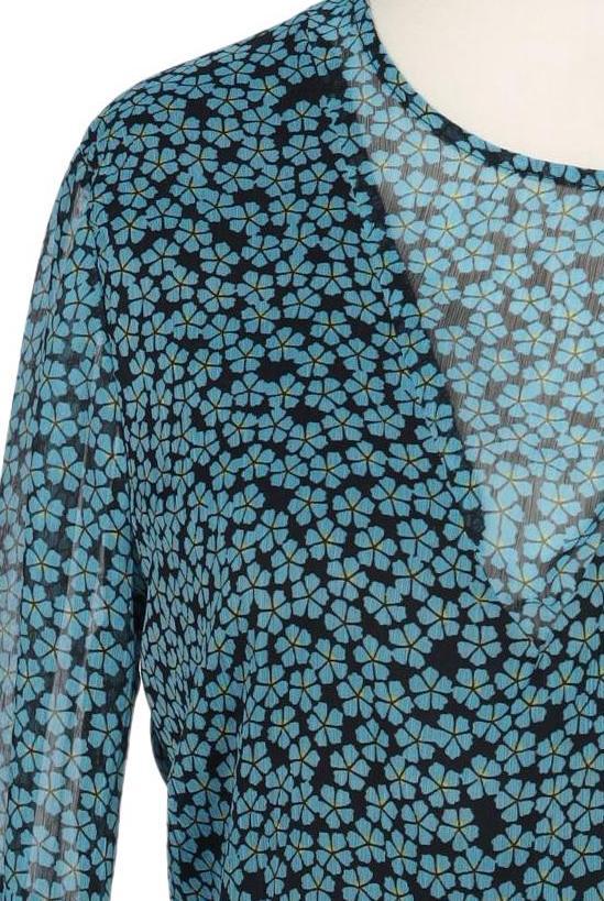 YAS Women's Blouse Turquoise M Synthetic 6