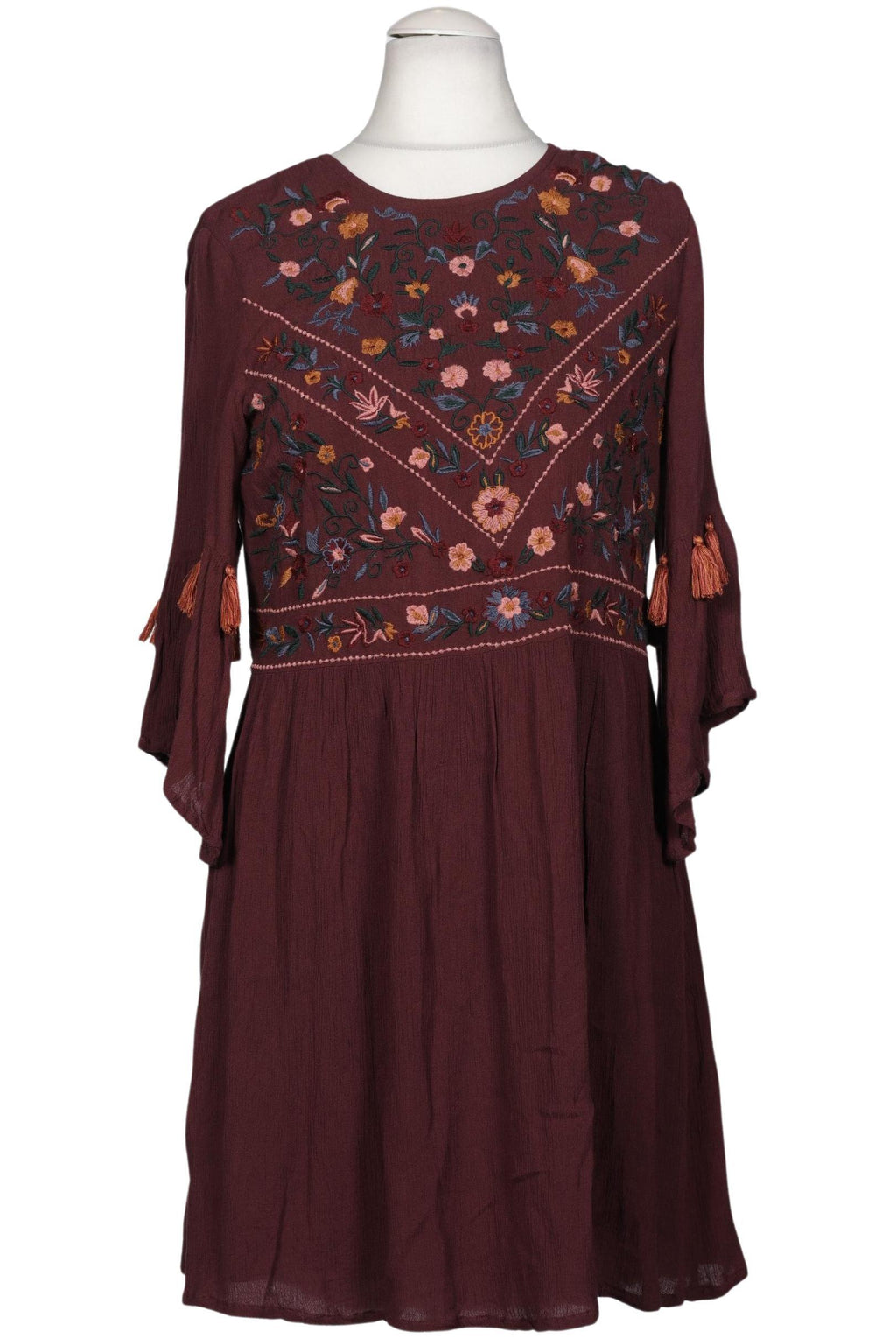 YAS Women Dress Bordeaux Size S 7