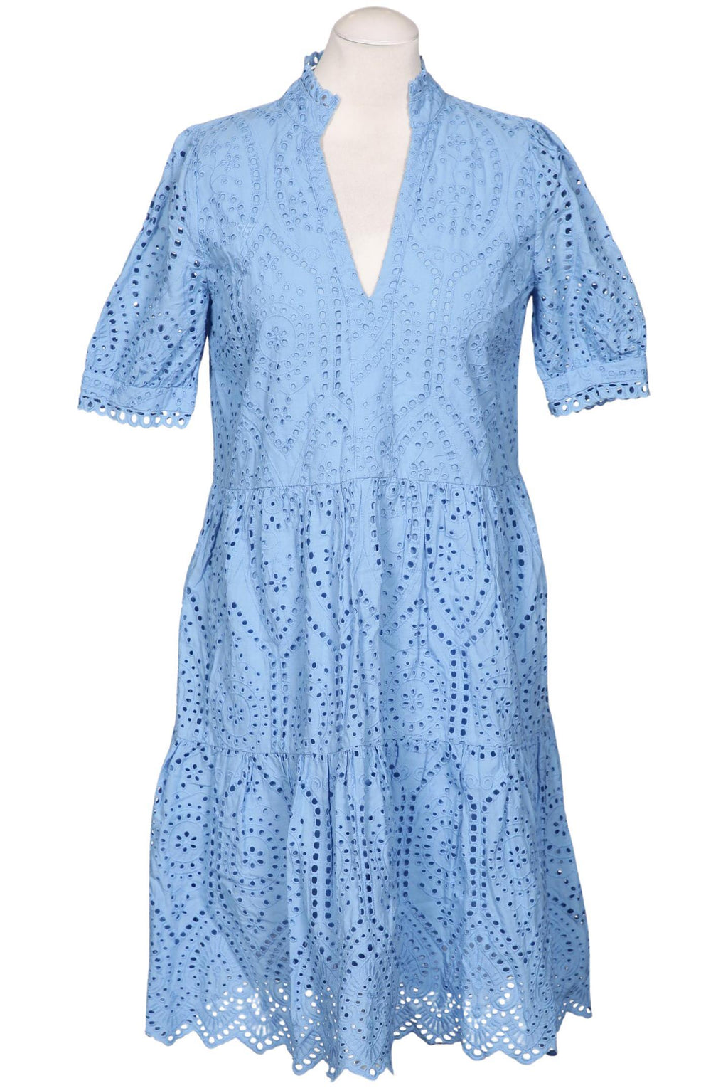 YAS Damen Dress Light Blue S Cotton 2