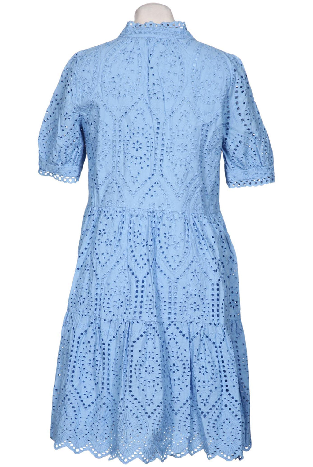YAS Damen Dress Light Blue S Cotton 3