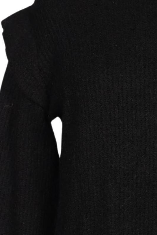 YAS Damen Kleid Schwarz Gr. S 4