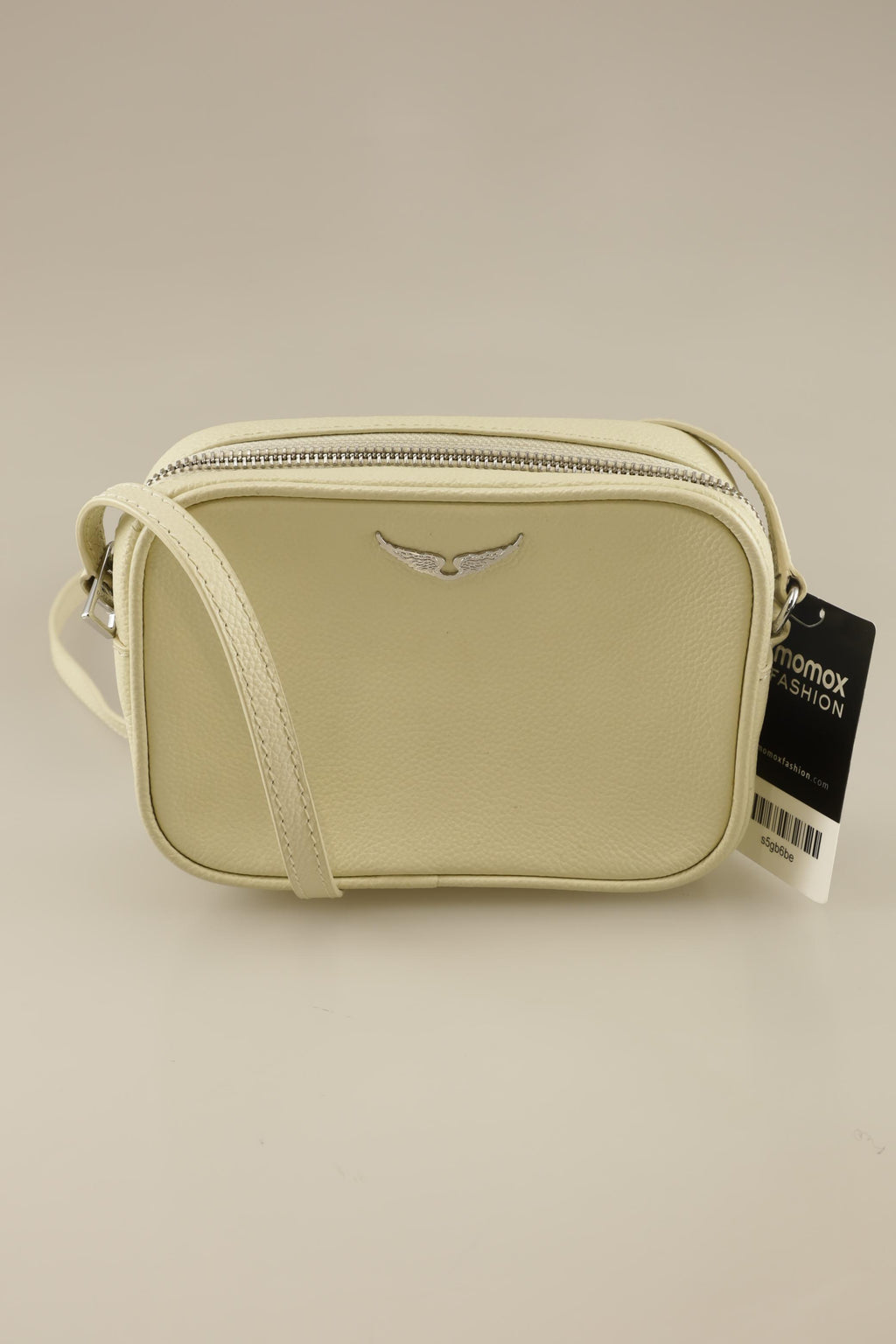 Zadig & Voltaire Small Leather Handbag Beige 2