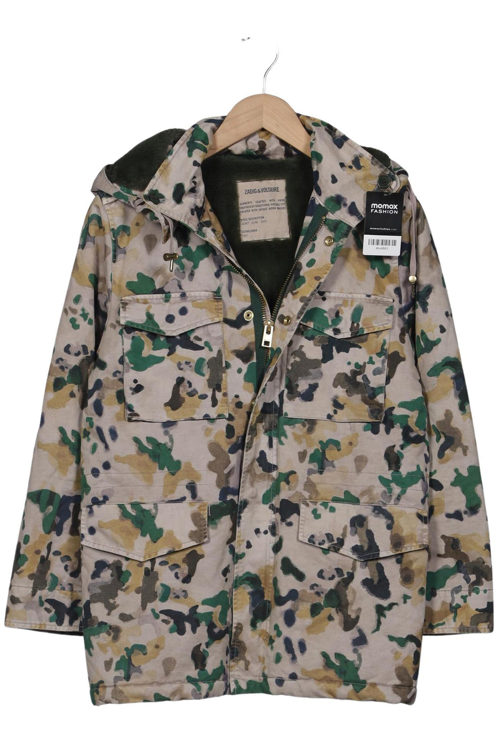 Zadig & Voltaire Women's Jacket Multicolor Size S Cotton Synthetic 2
