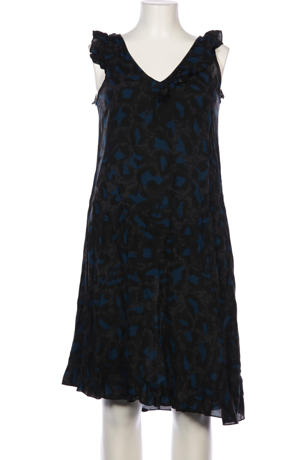 Zadig & Voltaire Damen Kleid Grau Gr. S Viskose 4