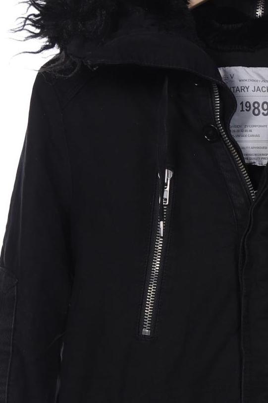 Zadig & Voltaire Women Coat Black M 6