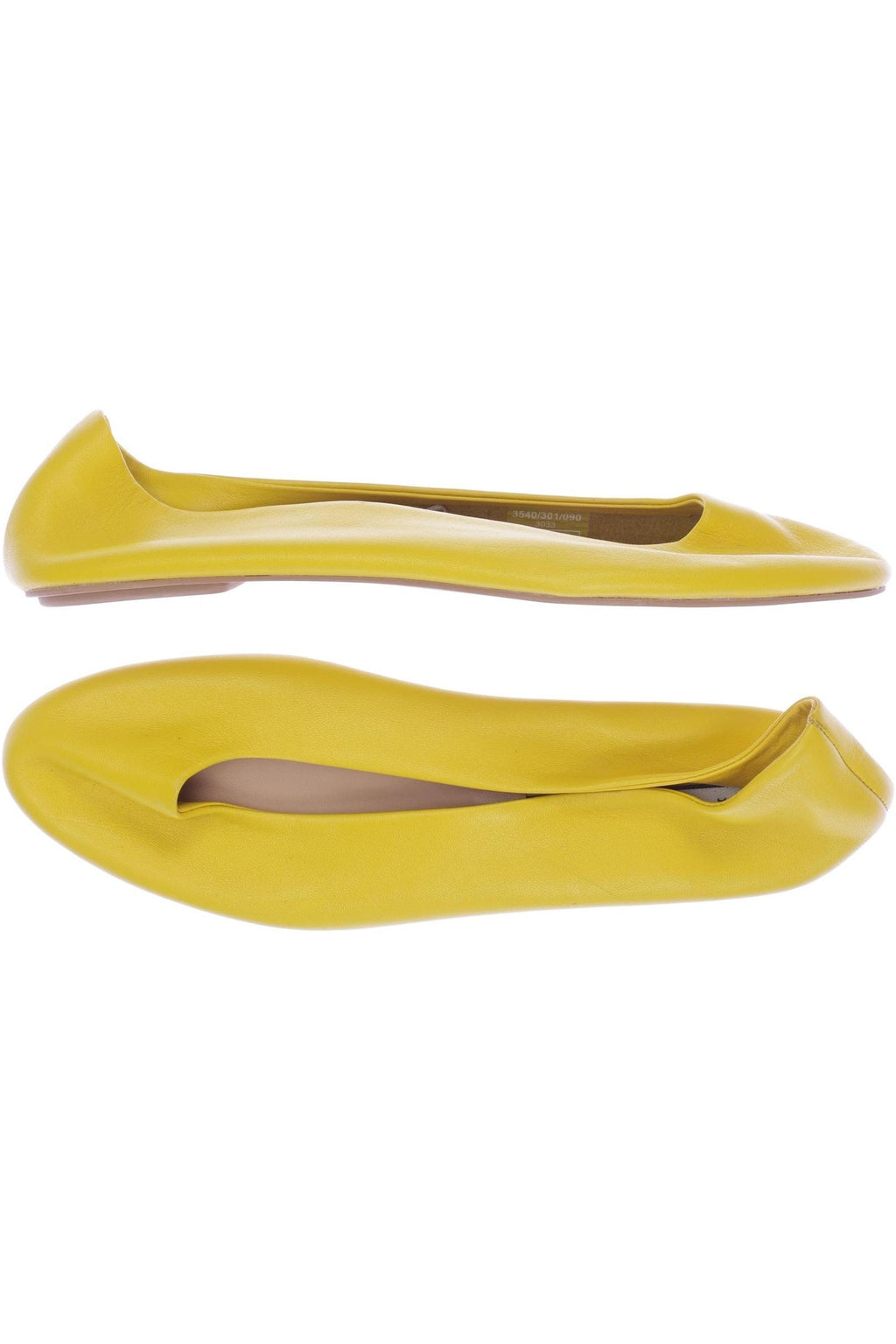 Zara Ballerina Flats Yellow EU 38 3