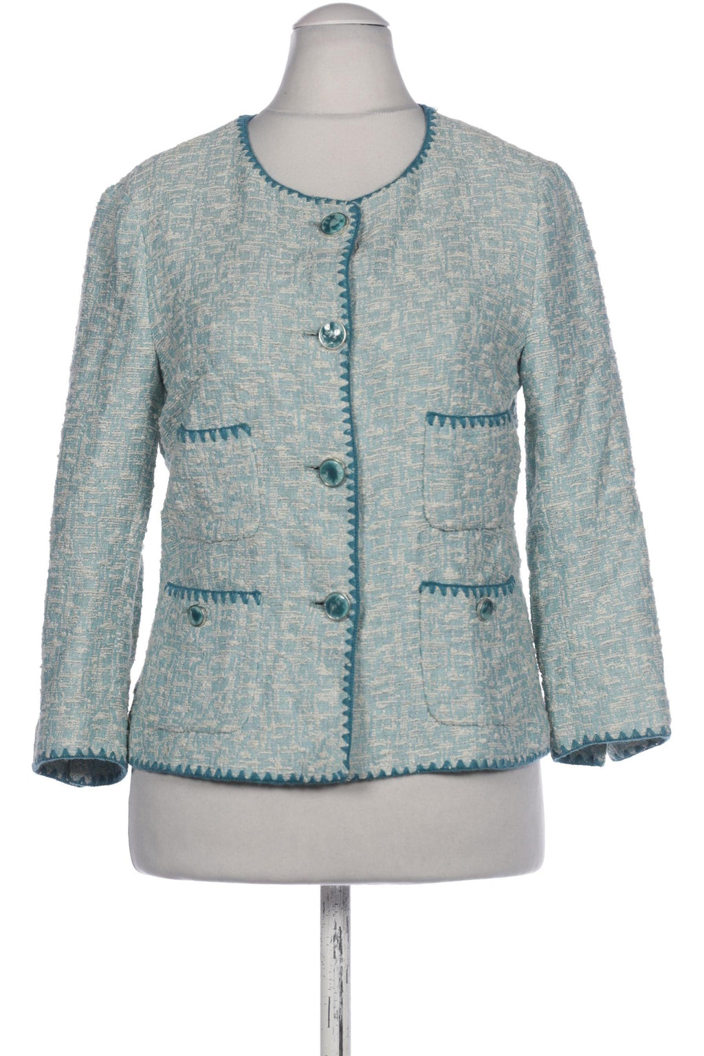 Zara Women's Blazer Light Blue Size S 2