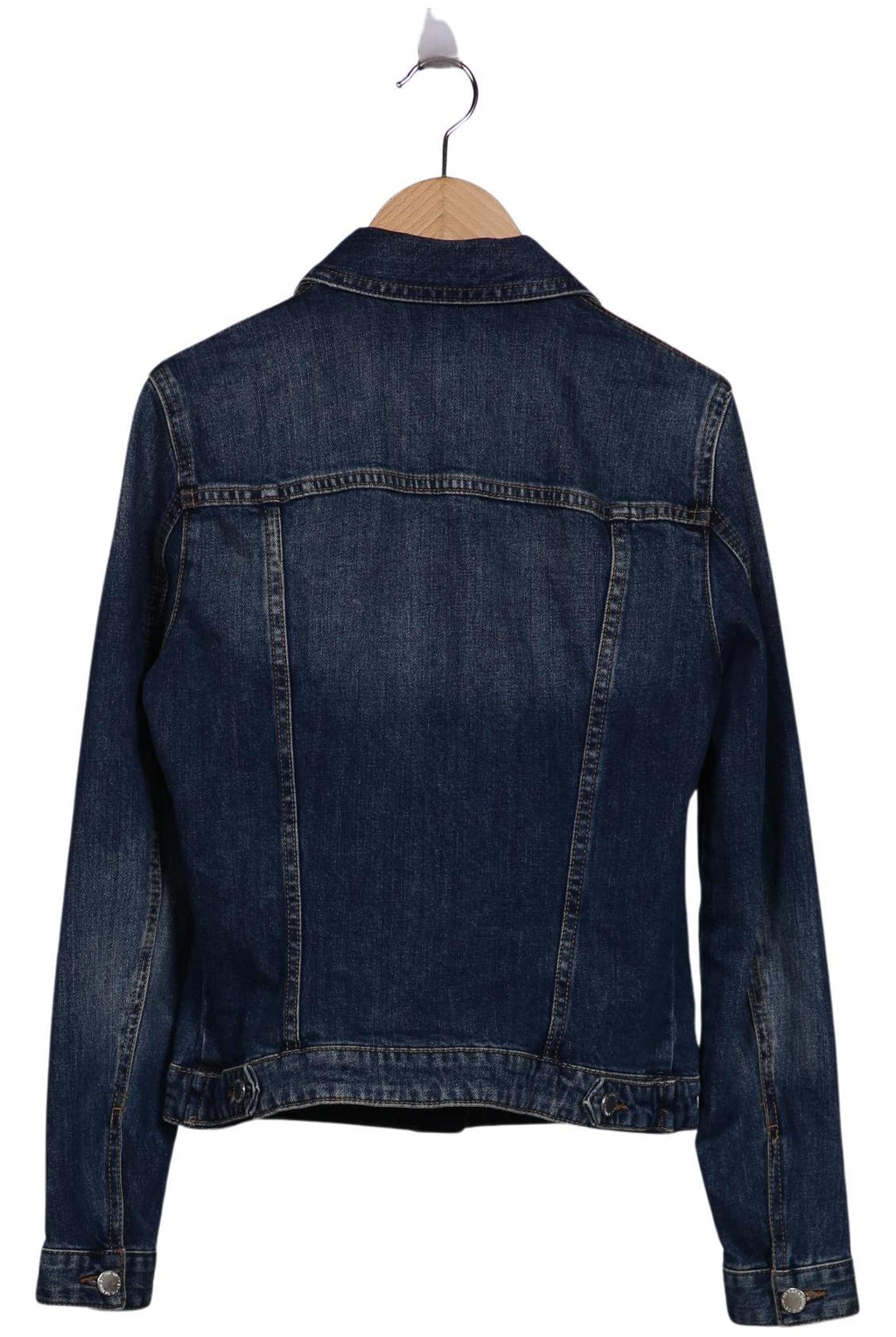 Zara Damen Jacke Marineblau XS 3
