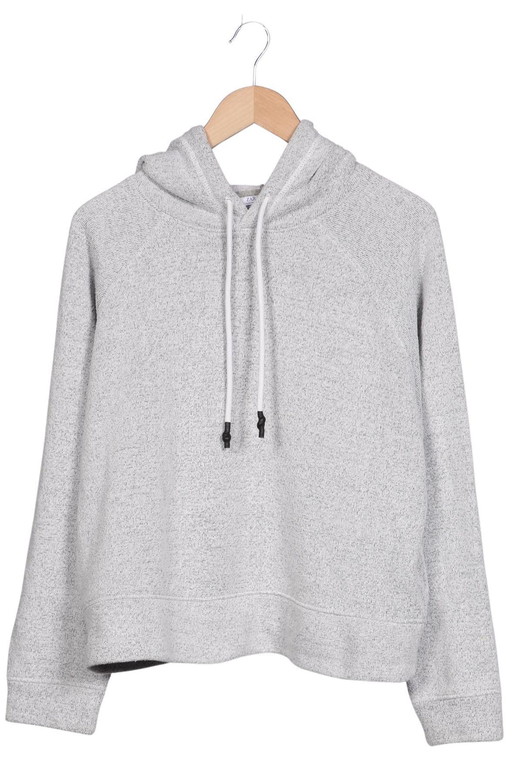 Zara Women Hoodie Gray S 3