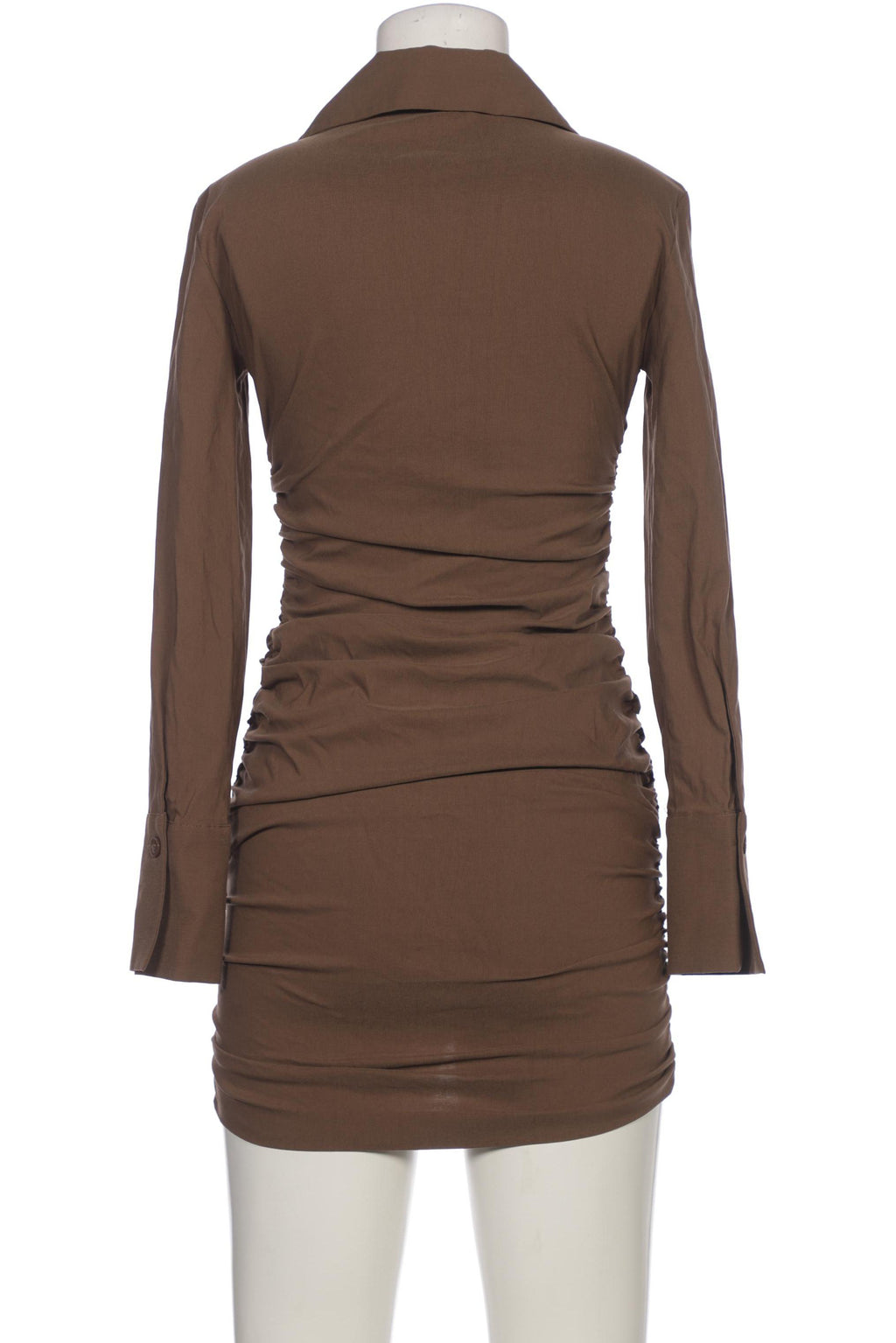 Zara Damen Kleid Braun XS 8