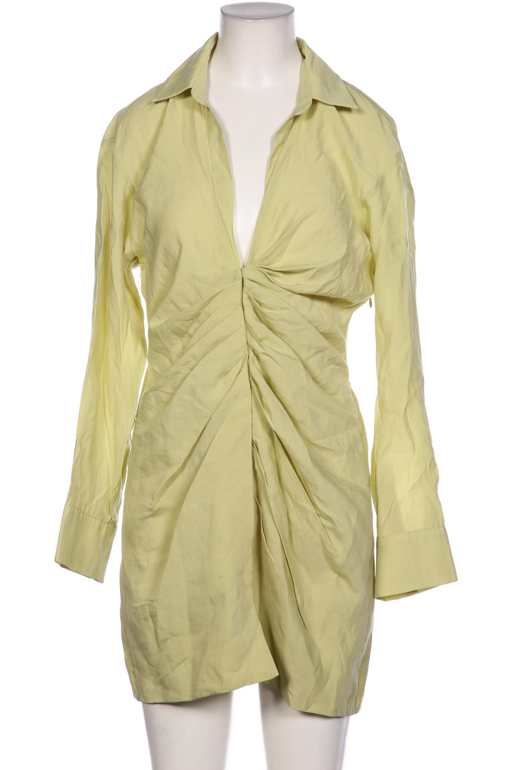 Zara Damen Dress Light Green M 4