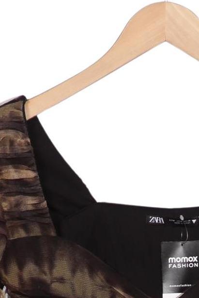 Zara Damen Langarmshirt Braun M 6