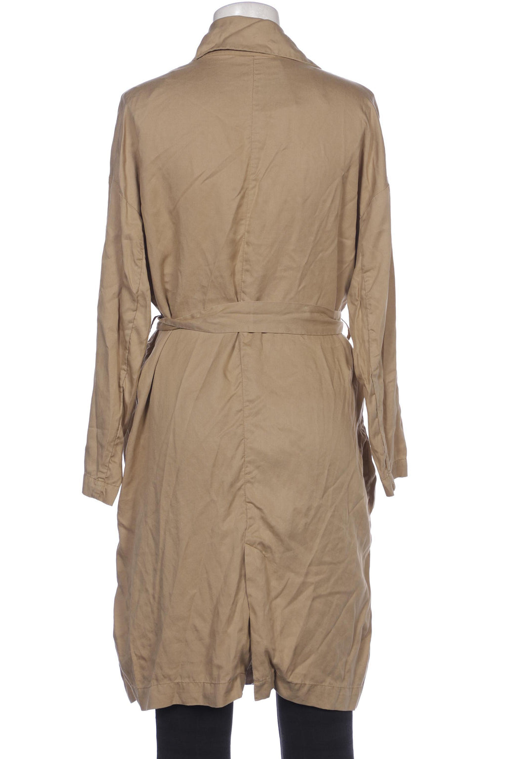 Zara Women Coat Beige M Lyocell 5
