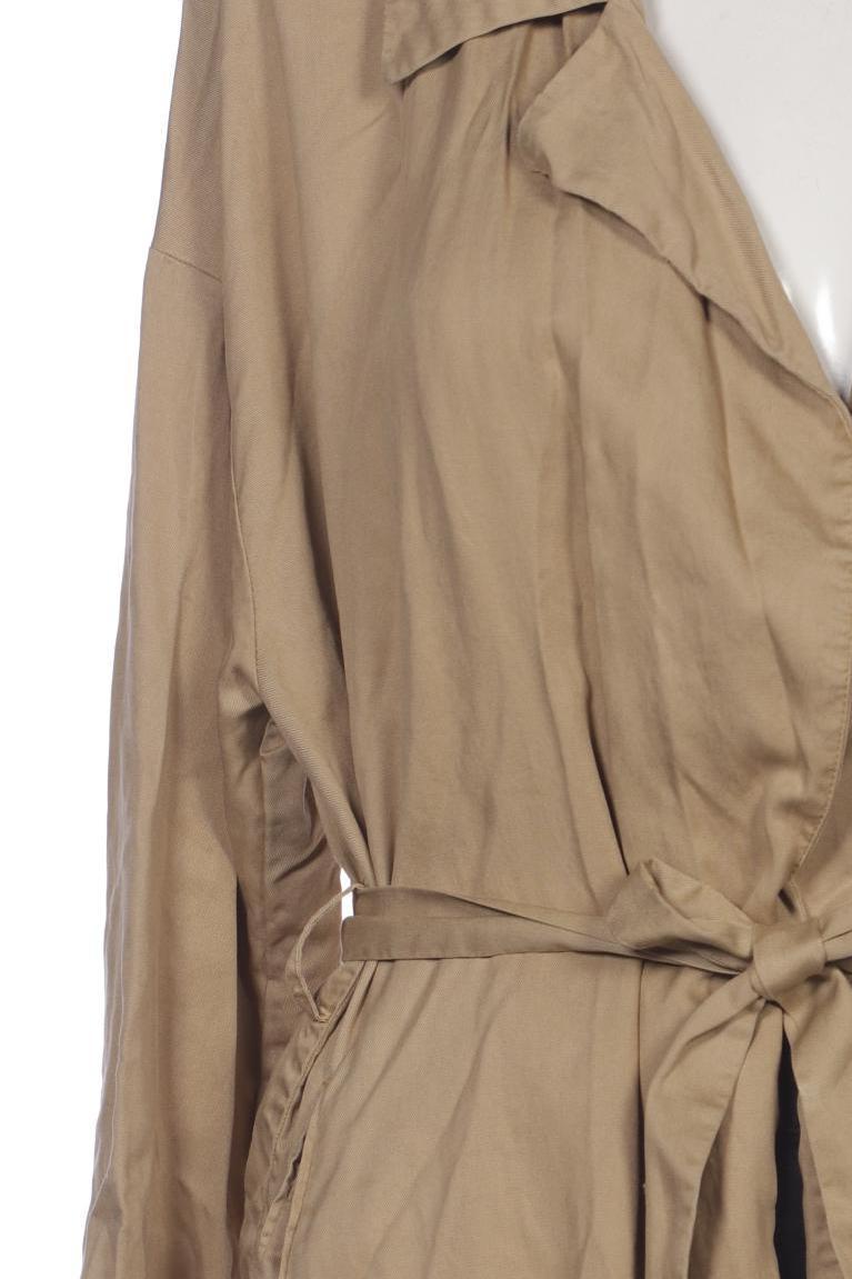 Zara Women Coat Beige M Lyocell 6